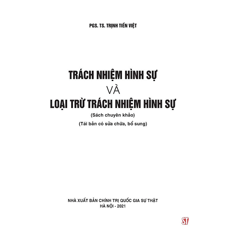 Trách Nhiệm Hình Sự Và Loại Trừ Trách Nhiệm Hình Sự - Ảnh 5
