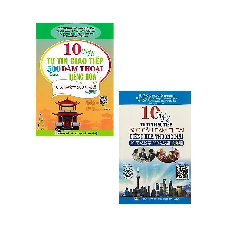 10 Ngày Tự Tin Giao Tiếp 500 Câu Đàm Thoại Tiếng Hoa