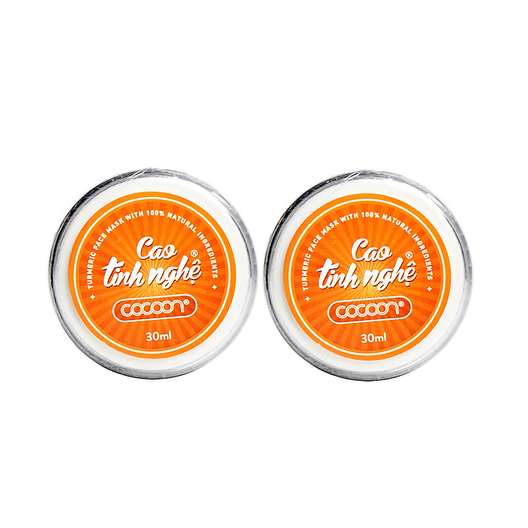 Combo 2 Cao tinh nghệ Cocoon mờ thâm sẹo mụn (30ml/hũ)