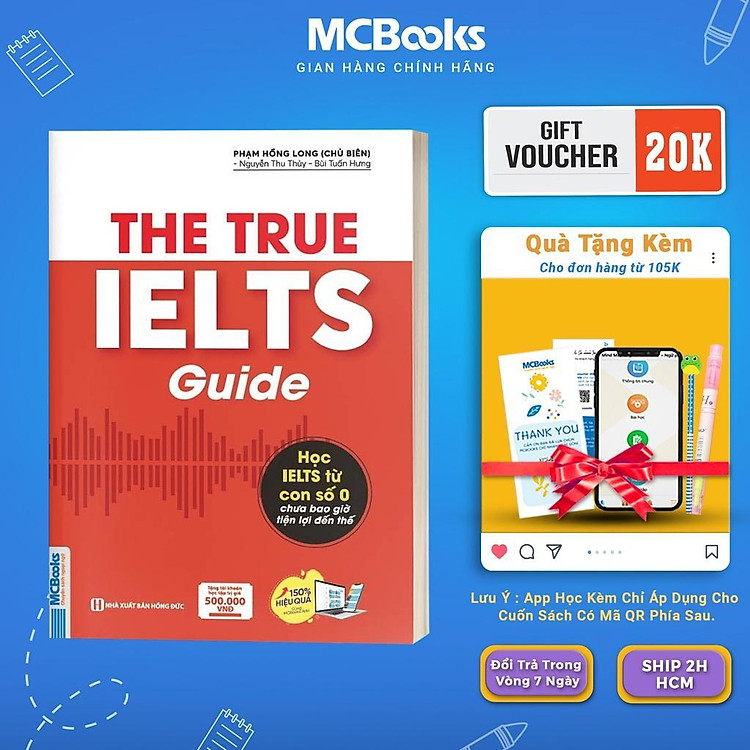 The True Ielts Guide – Cẩm Nang Hướng Dẫn Tự Học Ielts Chuẩn Cho Người Mới Bắt Đầu