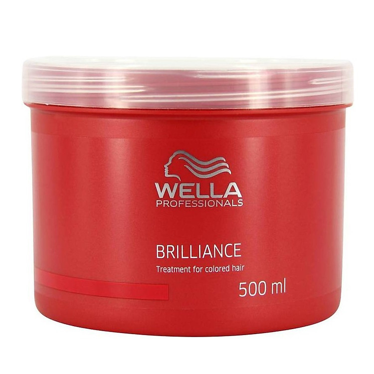 Hấp dầu giữ màu tóc nhuộm Wella Professionals Brilliance Treatment for Colored Hair 500ml
