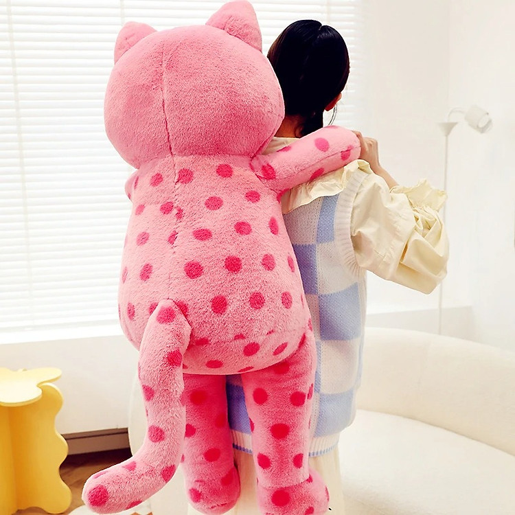 Mua Thú nhồi bông mèo hồng mặt quạo Chính hãng Tiết kiệm - Hình ảnh 5