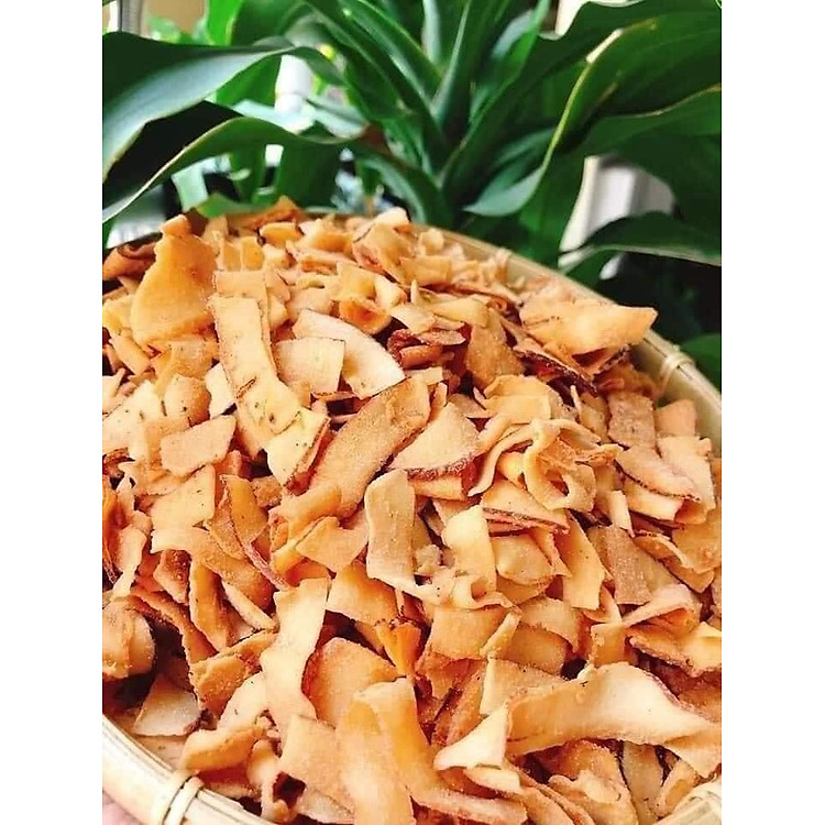 Dừa khô sấy giòn .Dừa sấy 500gr