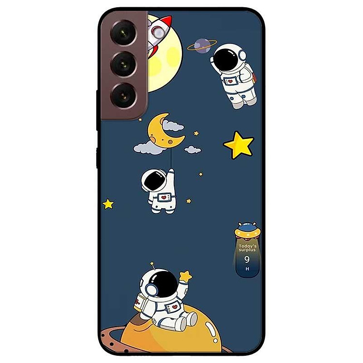 Ốp lưng dành cho Samsung S22 - S22 Plus - S22 Ultra - Hoạ Tiết Phi Hành Trăng