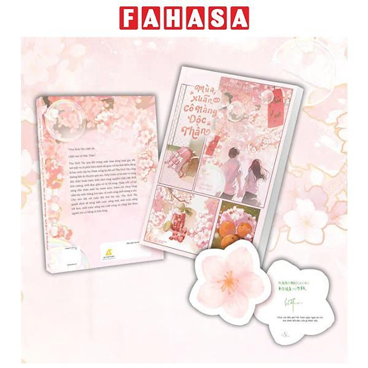 Sách - Mùa Xuân Của Cô Nàng Độc Thân - Tặng Kèm Bookmark Bồi Cứng Có Chữ Ký Tác Giả