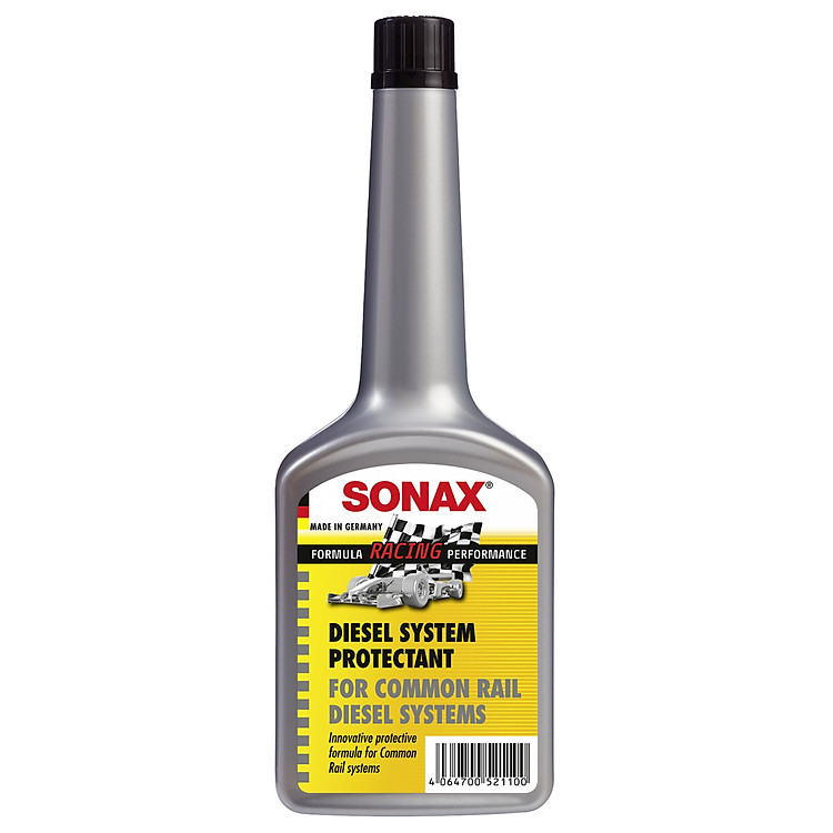 Phụ Gia Bảo Vệ Hệ Thống Diesel SONAX Common Rail Diesel System Cleaner 250ml 521100
