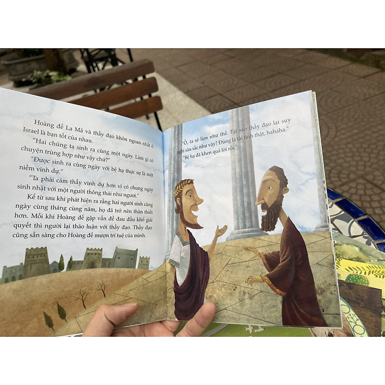 Nhật ký nuôi dạy tâm hồn từ Kinh cổ Do Thái - Hoàng Đế La Mã và Thầy Đạo (Tín tưởng) - Ảnh 3