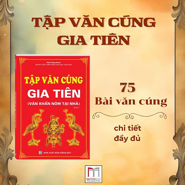 Mua tại Newshop: Tập Văn Cúng Gia Tiên - Văn Khấn Nôm Tại Nhà