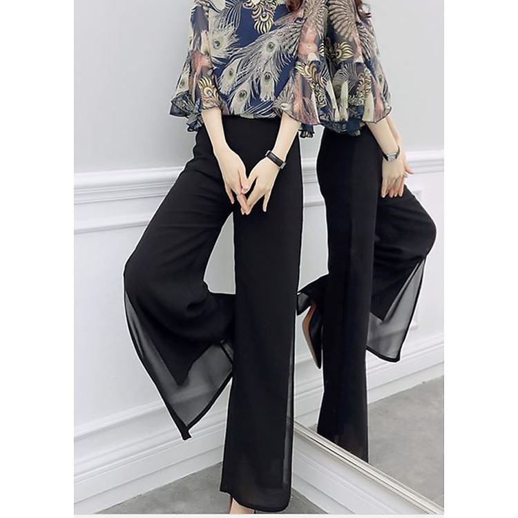 Quần Thời Trang Xẻ Ống