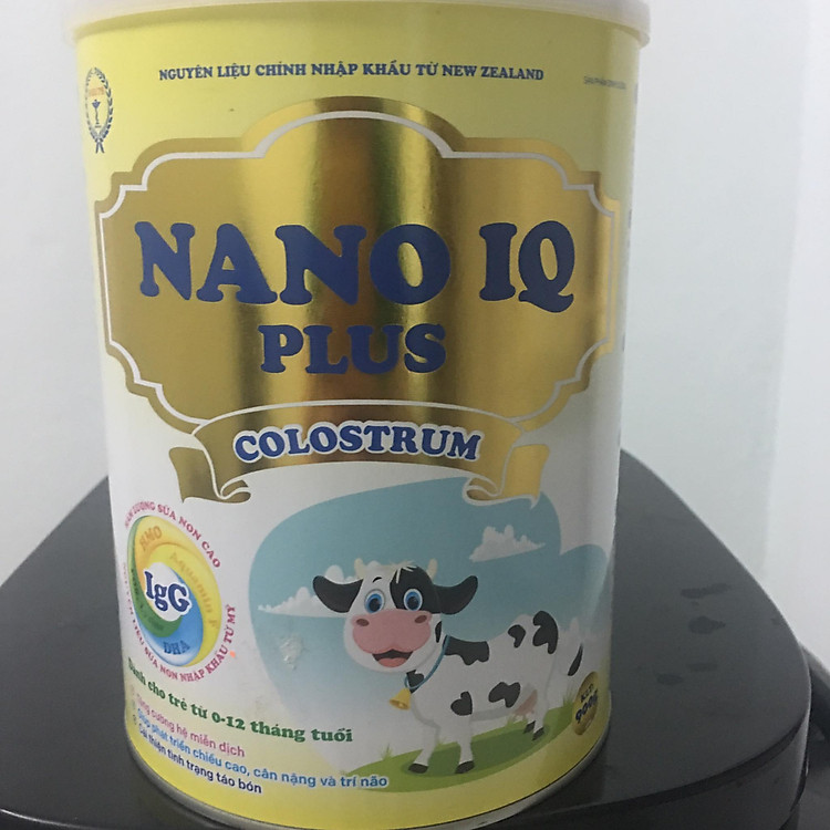 Mua tại Tiki: Sữa Bột NANO IQ PLUS 900g Tăng Cân Chính hãng, giá tốt