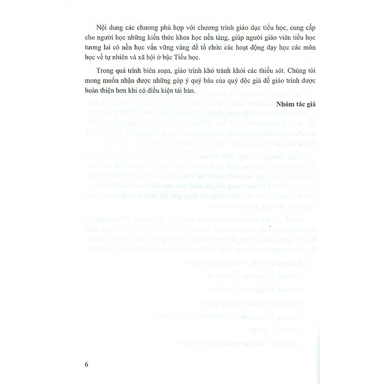 Giáo Trình Cơ Sở Tự Nhiên Và Xã Hội - Ảnh 5