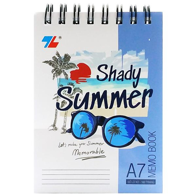 Sổ Lò Xo A7 Kẻ Ngang 70gsm (160 trang)