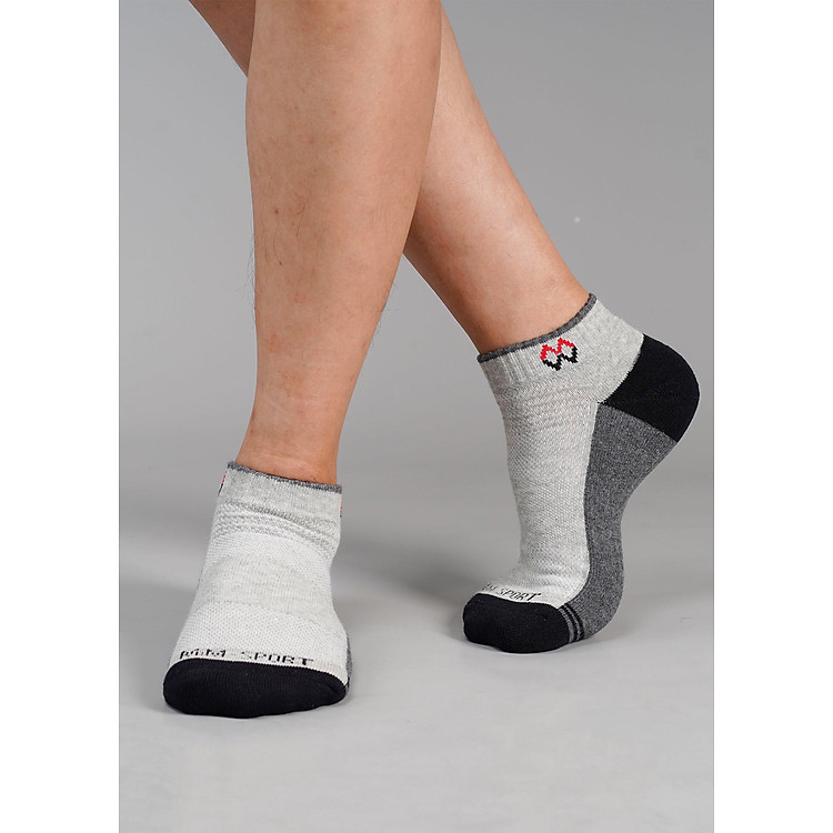 Combo 3 Đôi Tất Vớ Thể Thao, Vớ Đá Banh, Vớ Chạy Bộ Cổ Ngắn, Sợi Cotton Cao Cấp Chống Hôi Chân, Chống Phồng Rộp Chân, Chống Trượt Co Giãn 4 Chiều Mrm Manlywear - MM - Ảnh 9