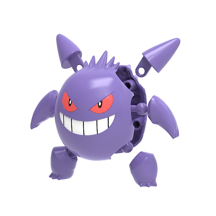 Đồ Chơi Lắp Ráp Pokemon Gengar Chính hãng Ưu đãi - Hình ảnh 3