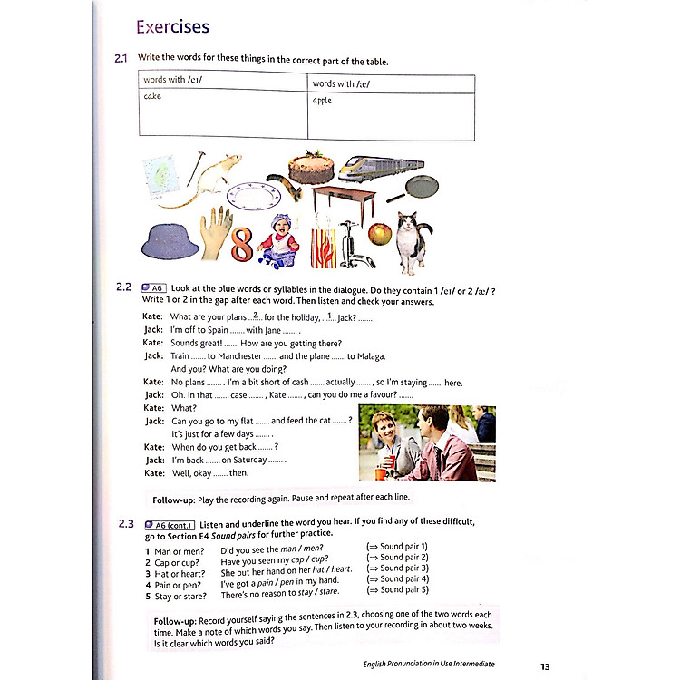 English Pronunciation in Use Int Bk w Ans & d/l Audio - Ảnh 7