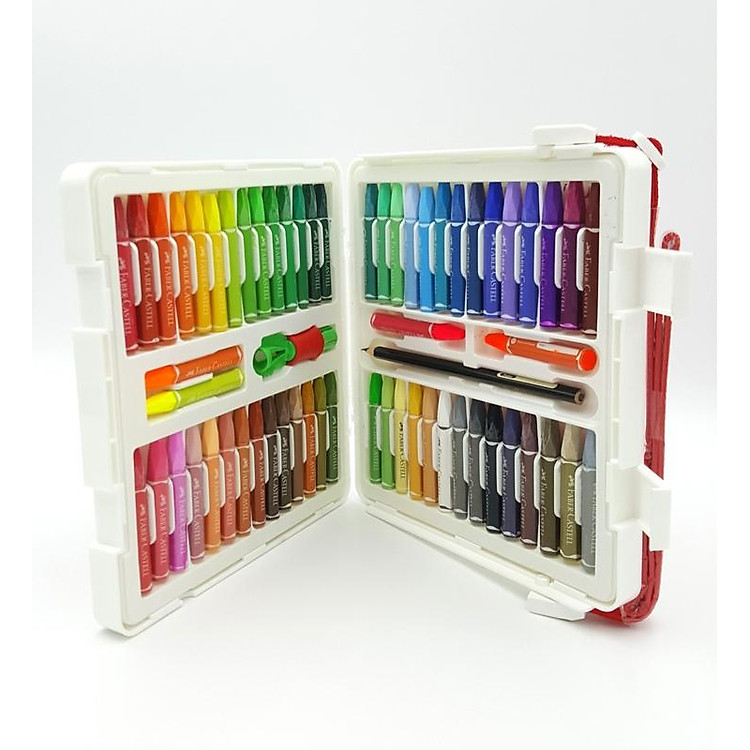 Bút Sáp Dầu Faber Castell 120100 (60 màu) - Ảnh 3