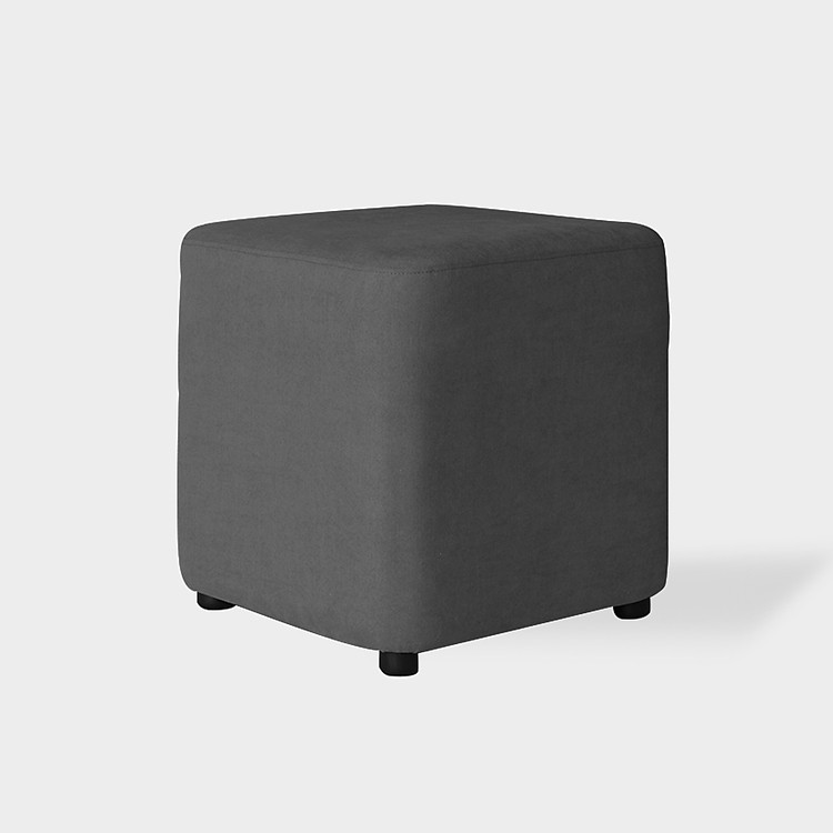 Ghế Make My Home Đôn Vuông Đơn Giản Panacotta