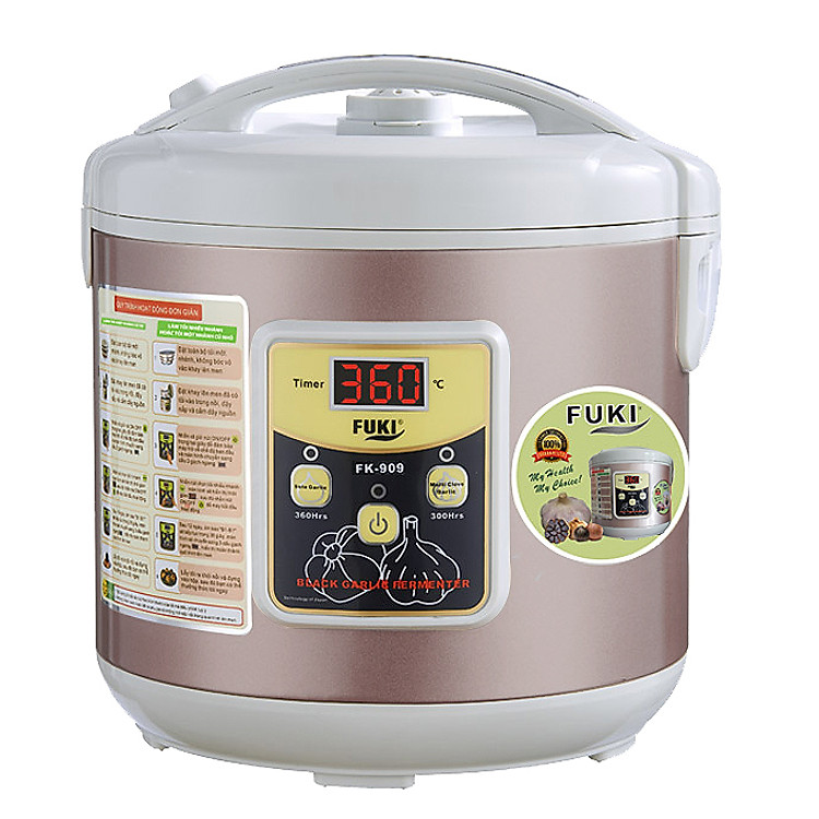 Máy làm tỏi đen Fuki FK-909 (5L) - Tím Bạc – Hàng chính hãng