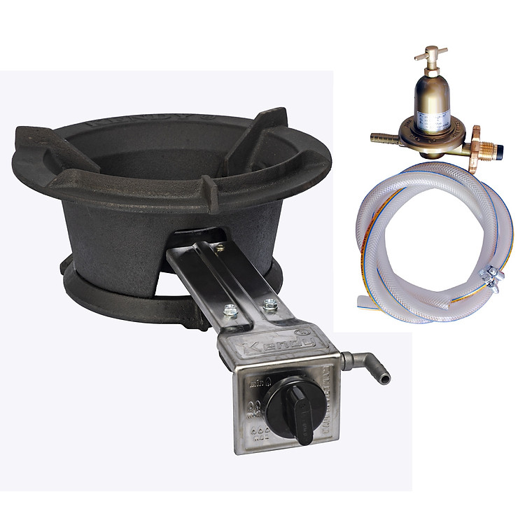 Combo Bếp Gas Công Nghiệp Kèm Van Dây - Chính Hãng