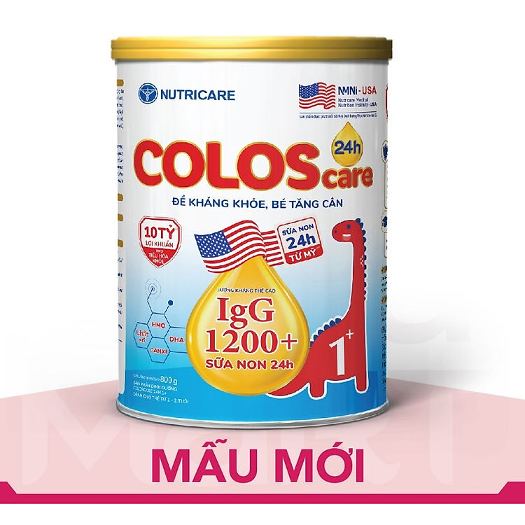 Mua tại Lazada: Sữa bột ColosCare 1+ 800g Tin cậy Chính hãng, giá tốt