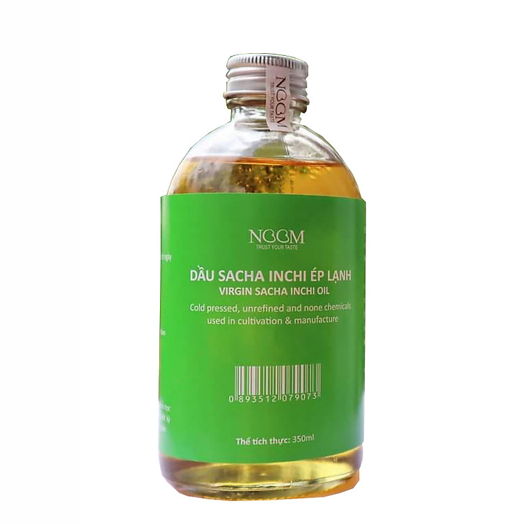 3 Chai Dầu Sacha Inchi Ép Lạnh 350ml/chai dầu dưỡng da khô nhăn oil skin