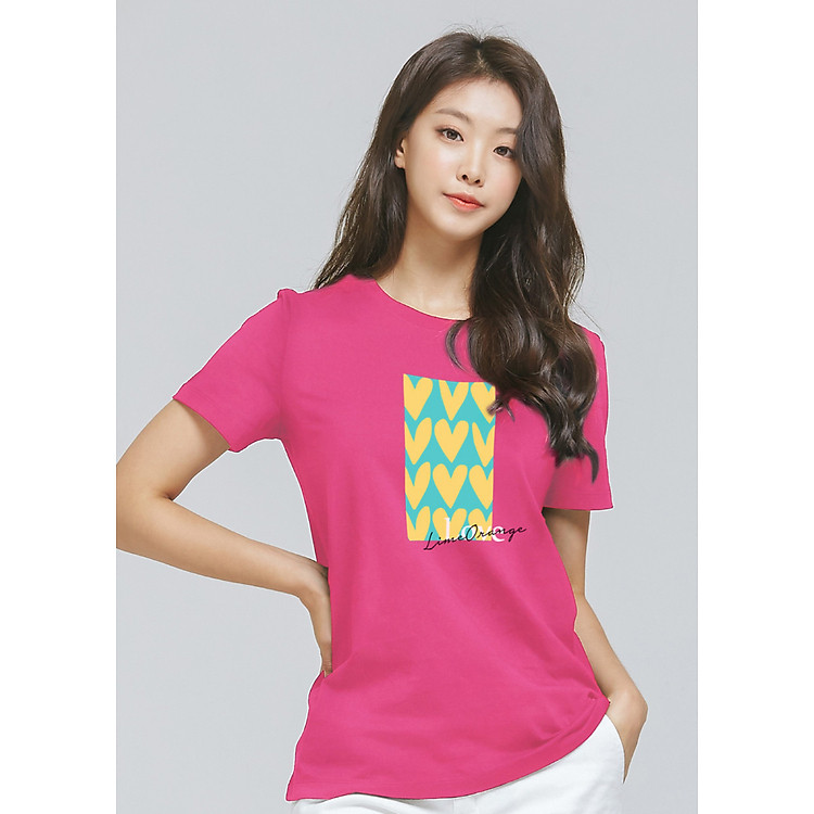 Áo Thun Nữ Tay Ngắn Lime Orange T-shirt - LO19161117