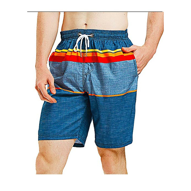Quần shorts đi biển nam vải dù(gió), phong cách {mã SQ212V}