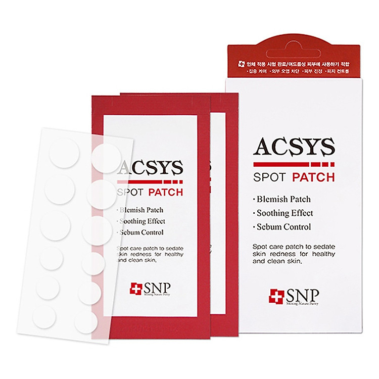 Combo 2 Hộp Dán Mụn SNP Acsys Spot Patch (144 miếng)