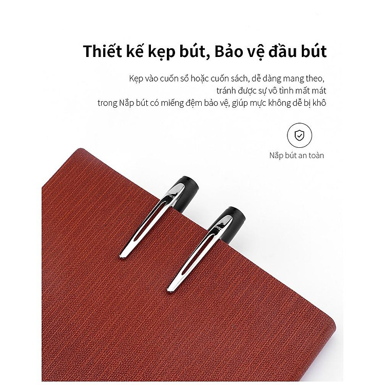 Bút Gel Màu Xanh, Đen PC1048 (1 cây) - Ảnh 3