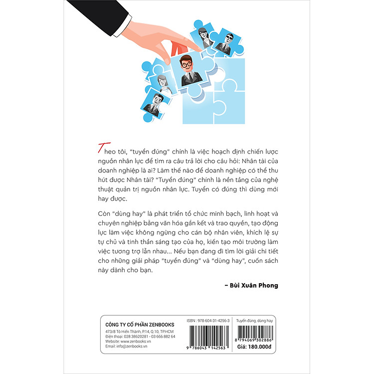 Tuyển Đúng Dùng Hay - Nghệ Thuật Quản Trị Nguồn Nhân Lực - Ảnh 2