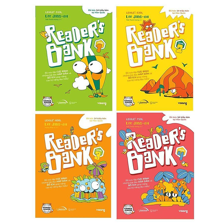 Reader’s Bank Level 1 – 4