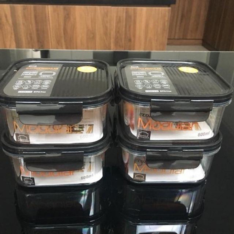 Hộp Bảo Quản Thực Phẩm Bằng Nhựa Tritan Cao Cấp Dung Tích 2,1 lít; 3,5 lít; 4,8 lít LBF406, LBF407, LBF408 (cam kết hàng chính hãng)