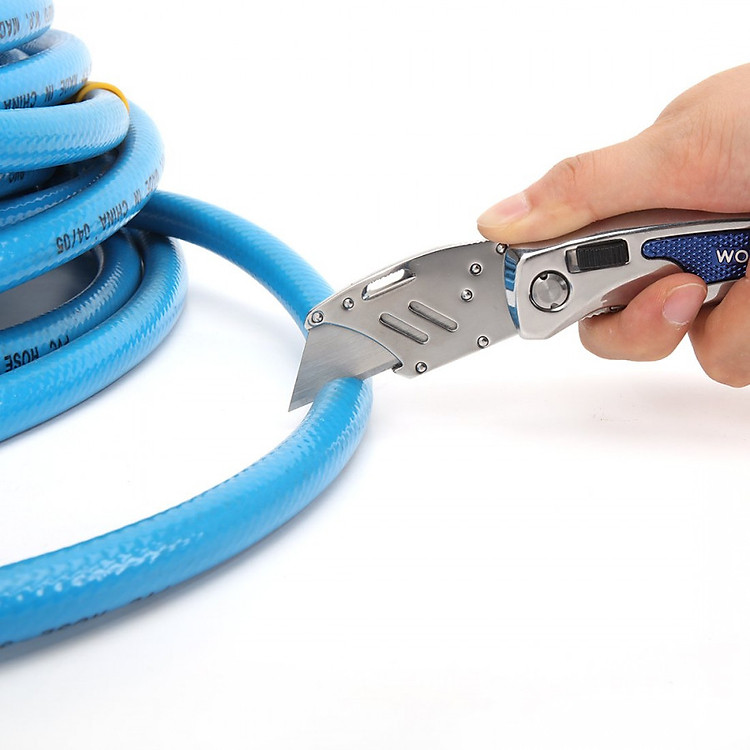 Dao gấp gọn tiện ích WORKPRO W011010, thay lưỡi nhanh