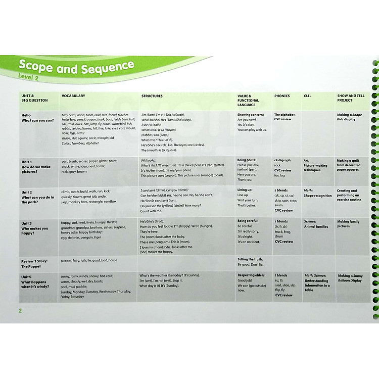 Show and Tell: Level 2: Activity Book, 2nd Edition - Ảnh 3