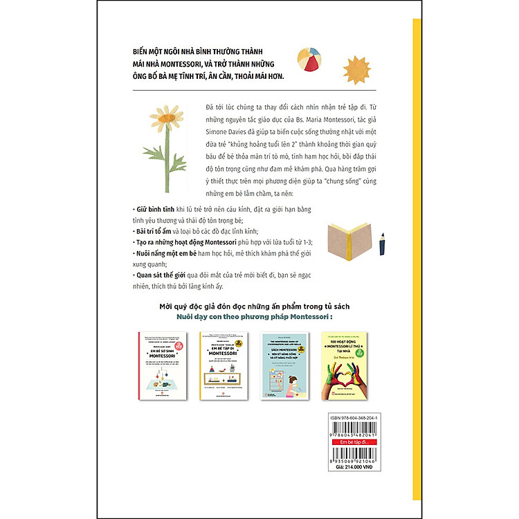 Montessori Toddler - Em Bé Tập Đi Montessori - Ảnh 2