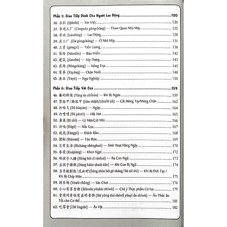 Tự Học 5000 Câu Giao Tiếp Tiếng Trung Thông Dụng - Ảnh 8