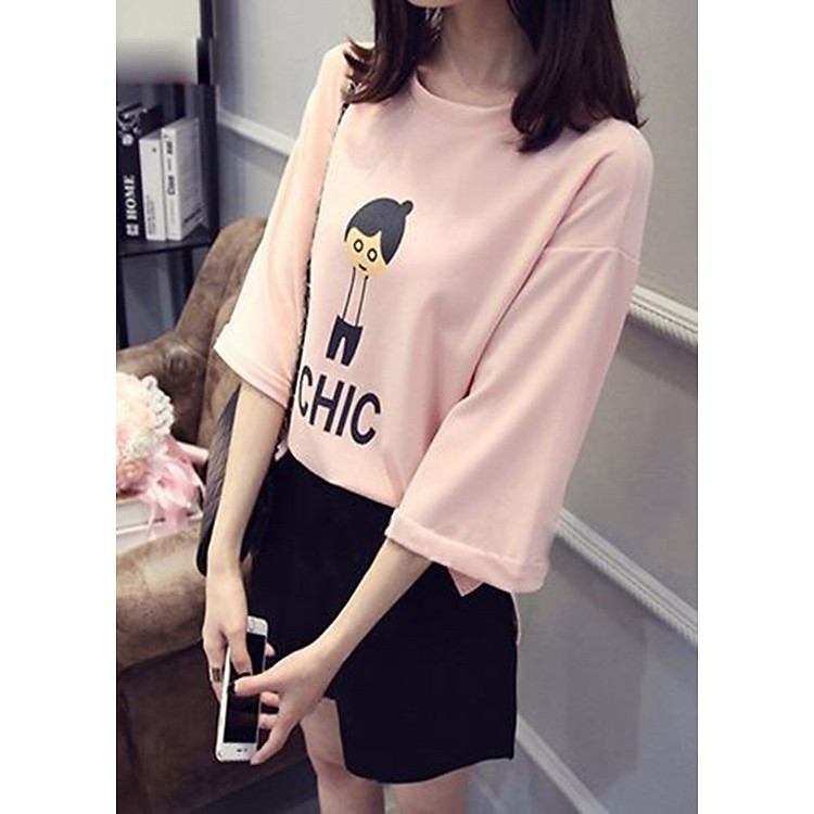 ÁO THUN NỮ CHIC CHIC TAY LỠ THỜI TRANG