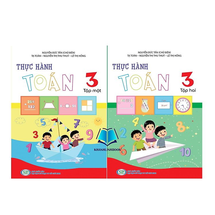 Combo Thực Hành Toán Lớp 3 – Tập 1 + 2