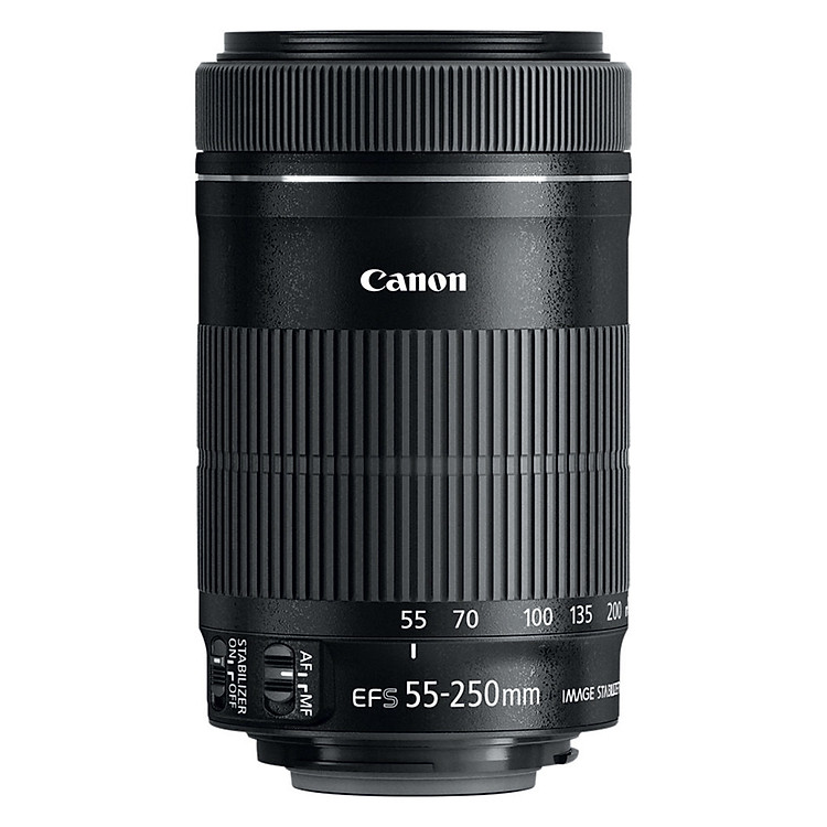 Ống Kính Canon EF-S 55-250mm F4-5.6 STM - Hàng Nhập Khẩu