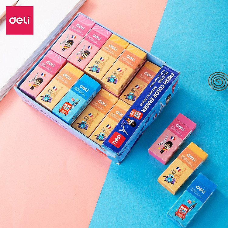 Tẩy Hình Deli W27950 (Xanh dương) - Ảnh 4