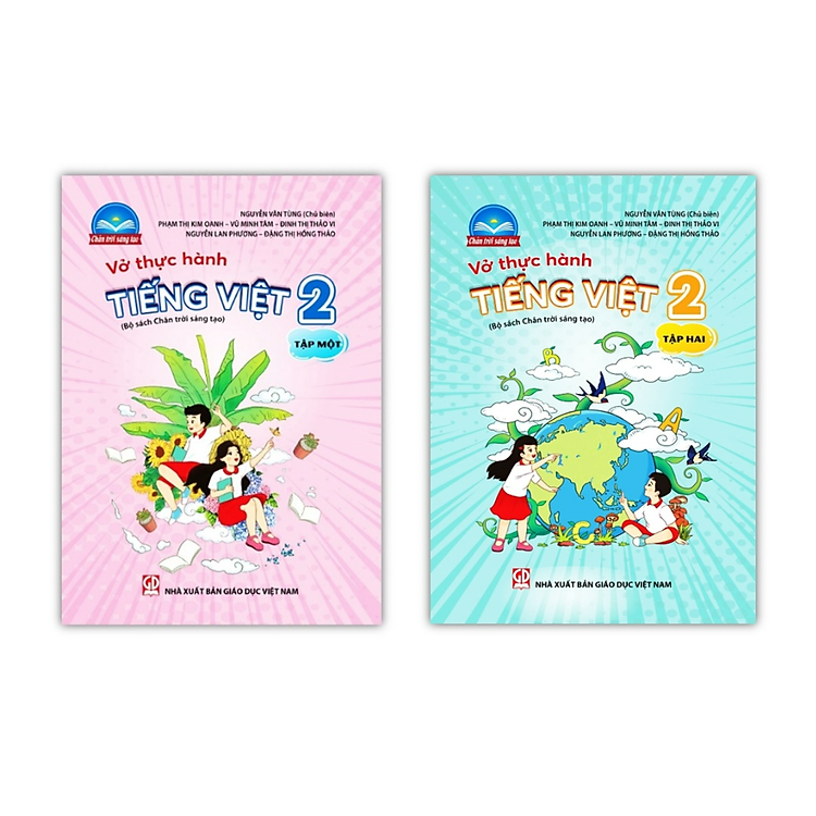 Combo Vở thực hành Tiếng Việt 2 – Tập 1 + 2