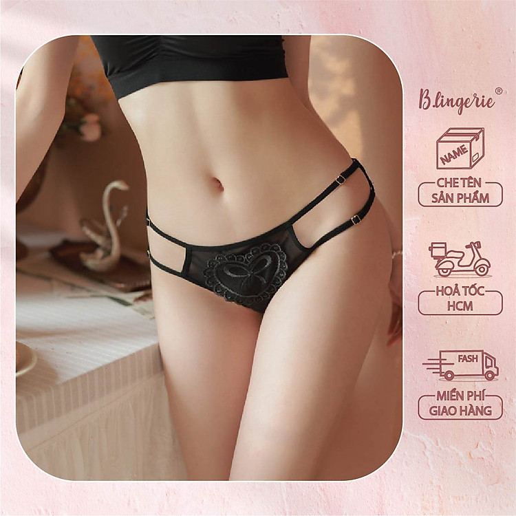 Quần Lót Ren Hoa Nữ Tính - B.Lingerie