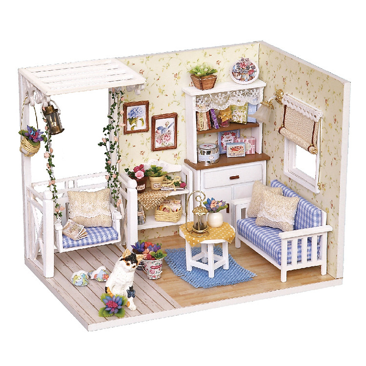 Mua tại Tiki: Nha búp bê Ngôi nhà thu nhỏ Kitten Diary Chính hãng Giá tốt