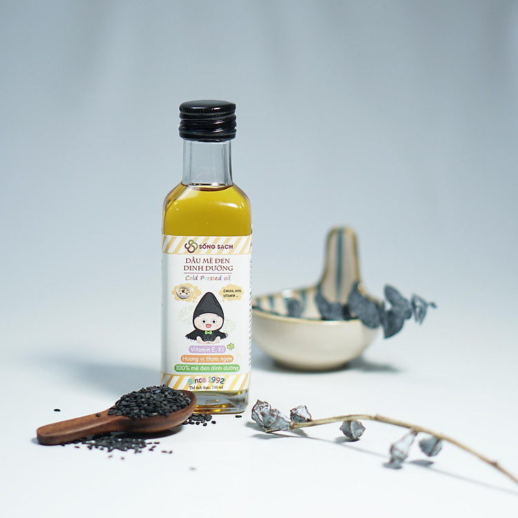 Dầu Mè Đen Dinh Dưỡng (Baby) Sống Sạch DMDD