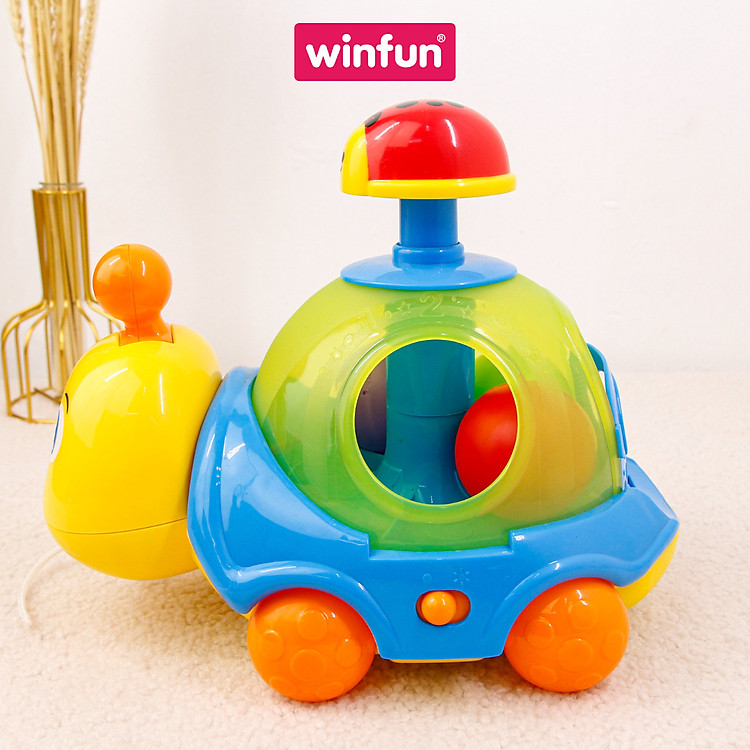 Đồ chơi ốc sên kéo dây Winfun 0674-NL Chính hãng Ưu đãi - Hình ảnh 4