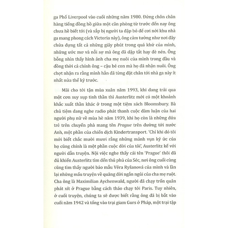 Một Cái Tên - Austerlitz - Ảnh 7