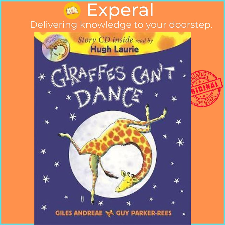 Sách - Giraffes Can't Dance Book & CD by Giles Andreae (UK edition, paperback)