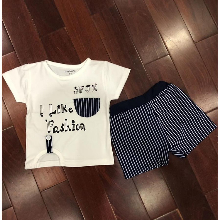 Bộ fashion cotton cho bé từ 1-5 tuổi