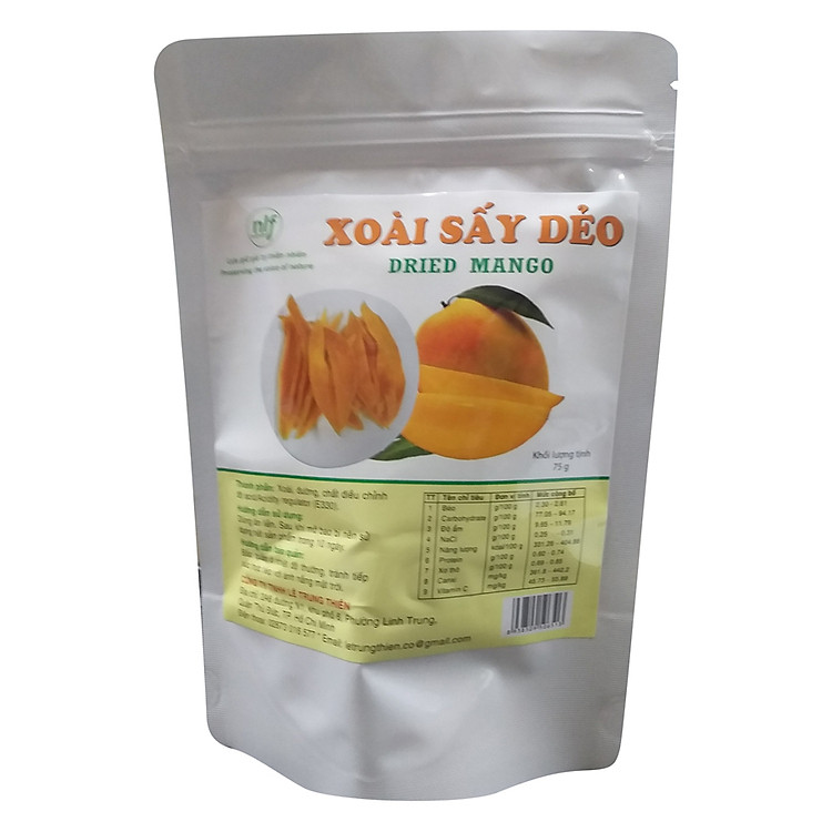 Xoài Sấy Sấy Dẻo Nong Lam Food XDN75 (75g)