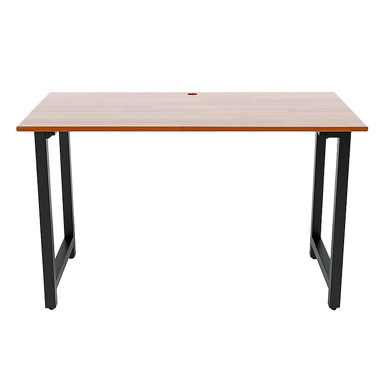 Bàn IBIE Rec-T Chân Đen - Màu Cánh Gián